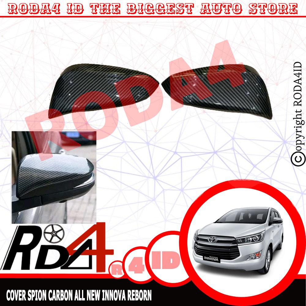 Cover Spion CARBON All New INNOVA REBORN 2016 2019 UP