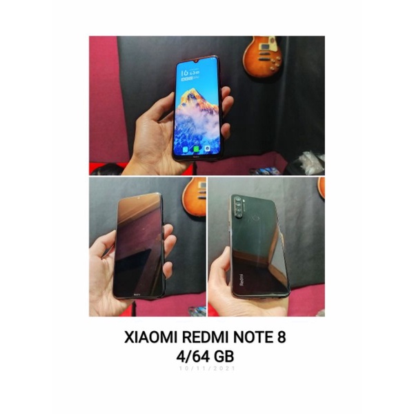 Xiaomi Redmi Note 8 Bekas 4/64