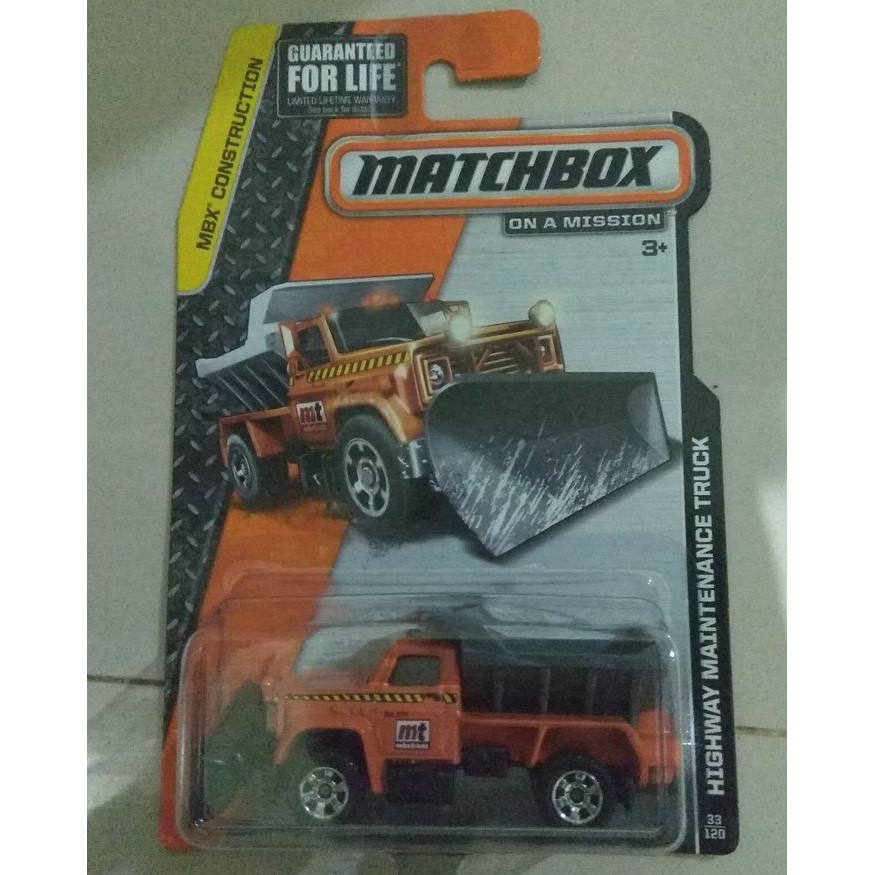 Matchbox Highway Maintenance Truck