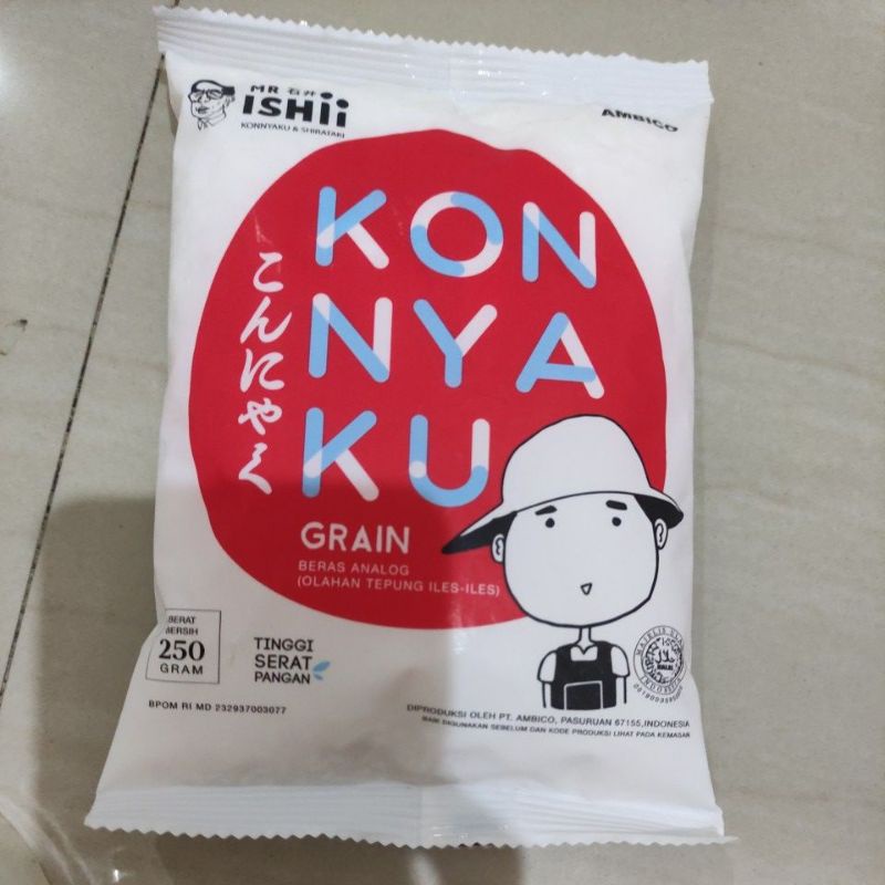 

Beras Shirataki 250 gram Konnyaku Rice Original