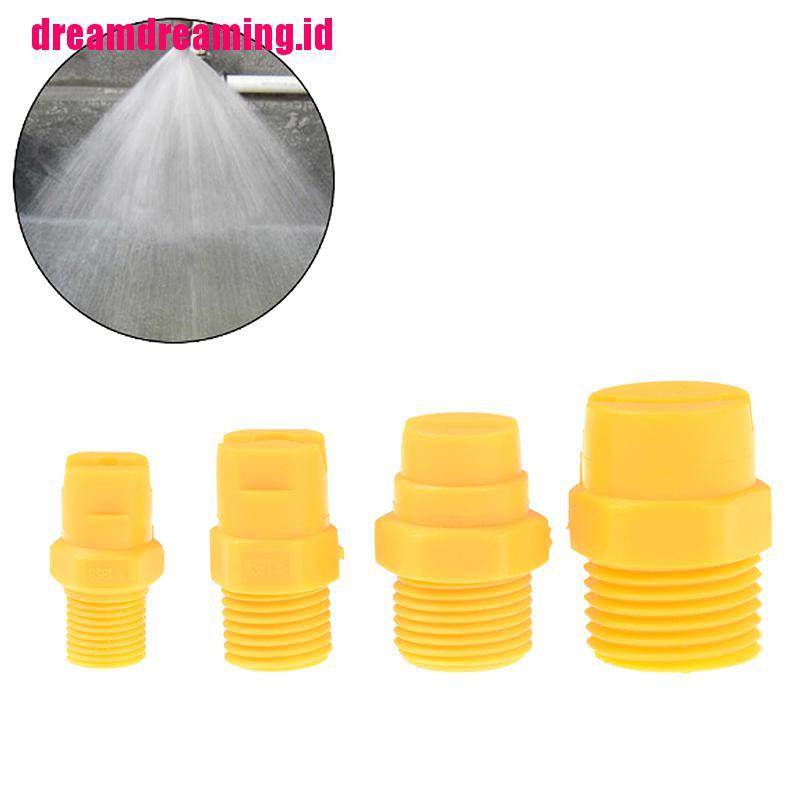 1 / 2 &quot;1 / 8&quot; 1 / 4 / 3 / 8 &quot;Sprayer Jet Nozzle Kipas Datar Bahan Plastik