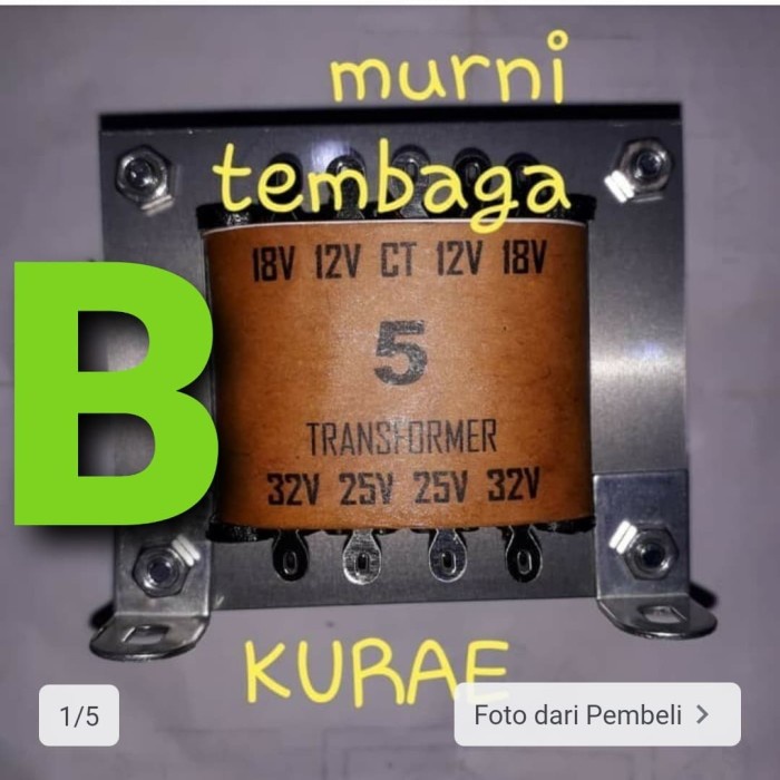 Travo Trafo 5A Besar Ct Kurae