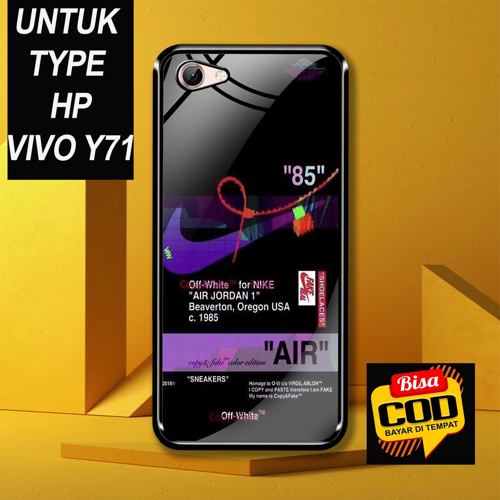 SRC Case Hardcase VIVO Y71 Motif AIR NIKE Glossy 2D Terbaru Casing Sarung Hp Softcase Aero Case Kila