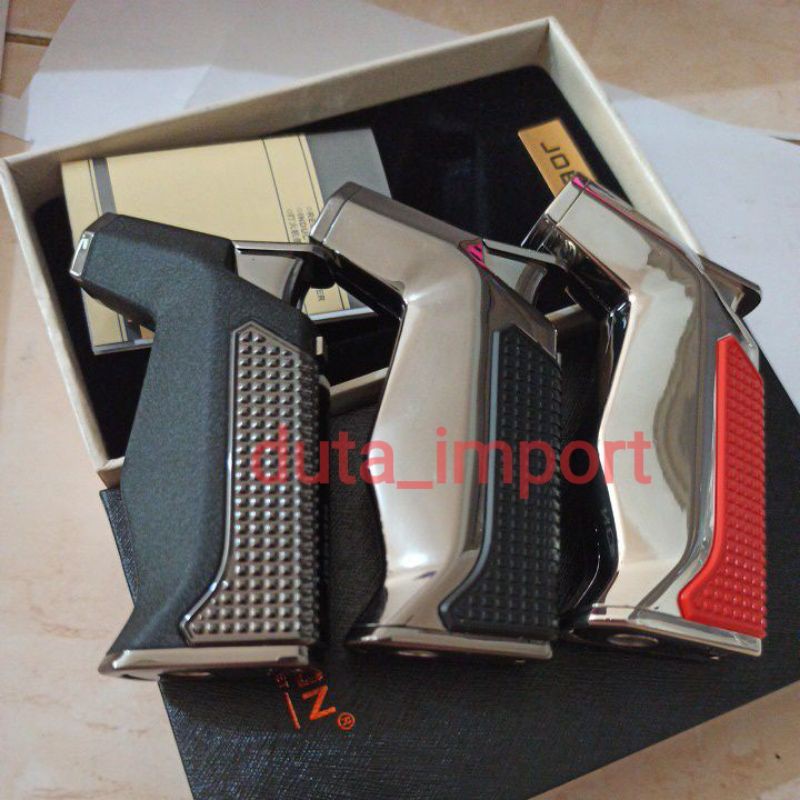 Korek api Jobon 1 bara api original impor model pistol termurah/Korek api single jet