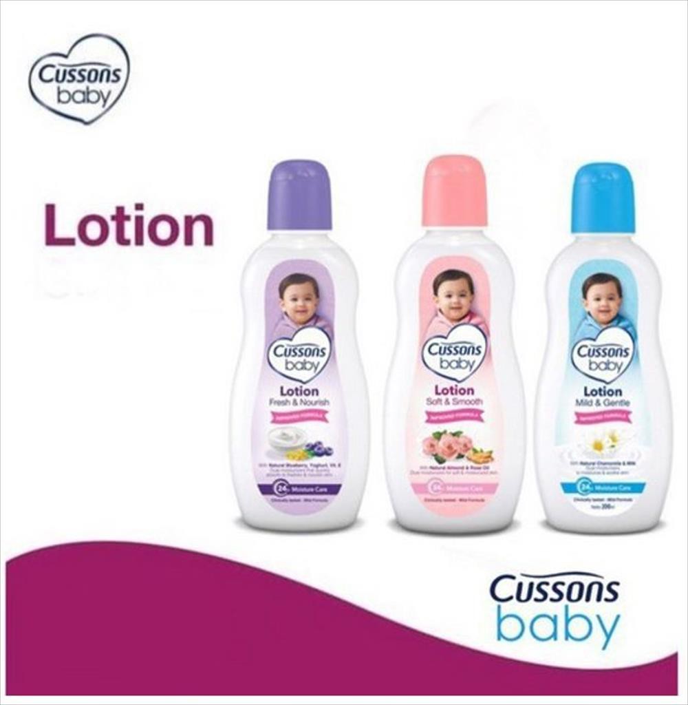 T24 - Cussons Baby Lotion Fresh Nourish / Mild &amp; Gentle / Soft &amp; Smooth