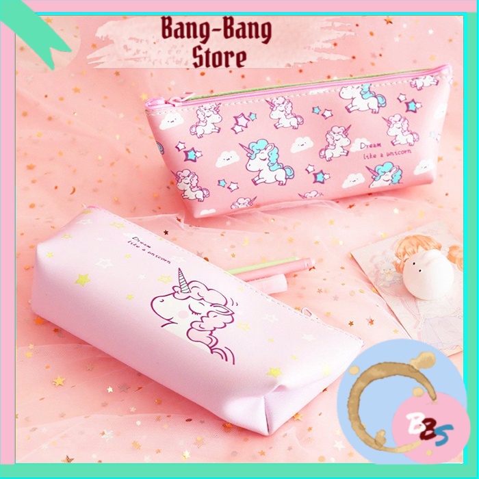 

Bisa COD "Bang-Bang Store" - TEMPAT PENSIL UNICORN BESAR - TAS KOSMETIK KARAKTER