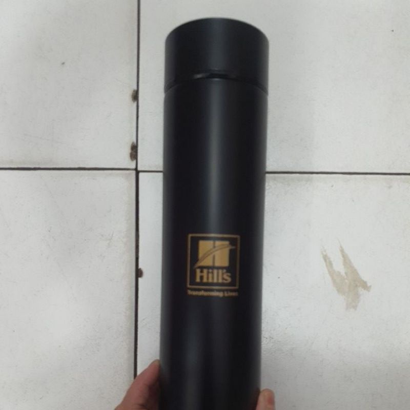 Bear Termos Air Panas 500ml Thermos Suhu Display LED 1325 - Tumbler LED Black