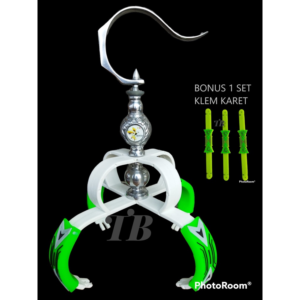 Full Set Cakram/Mahkota Sangkar Burung Murai Lengkap dengan Gantungan Bnr Non Lipat + Pion Daun Heyg