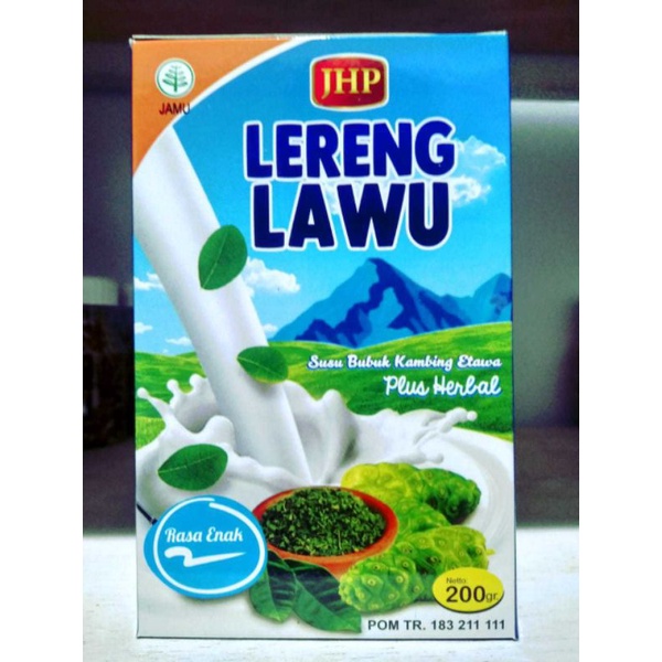 Susu kambing etawa plus HERBAL LERENG LAWU 200GRAM