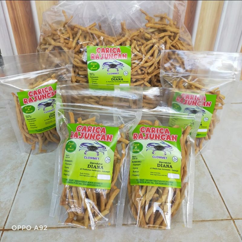 

Carica Rajungan,camilan,madura