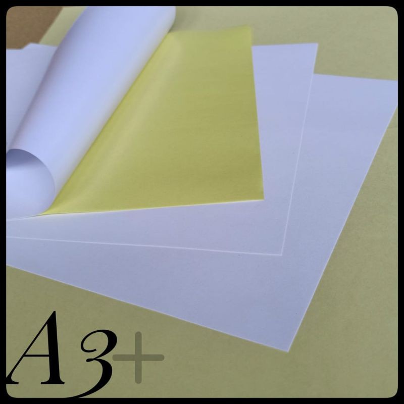 

STIKER HVS / DOFF UK A3+ / 32 CM X 48,3 CM ( ISI 50 LEMBAR )