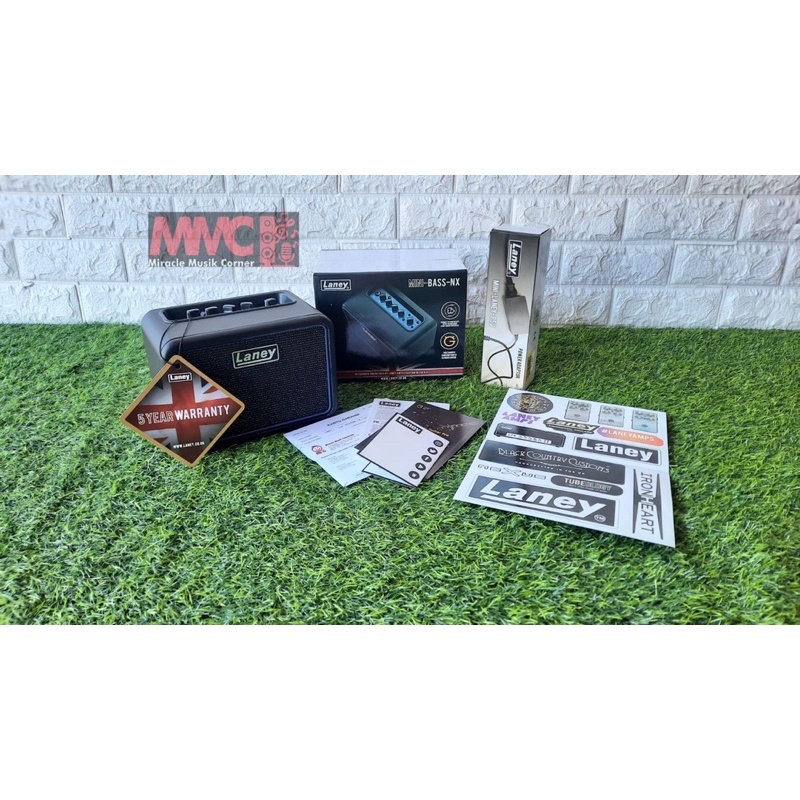 LANEY MINI BASS NX BASS AMPLIFIER FREE ADAPTOR LANEY