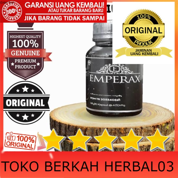 100% ASLI emperax original suplemen pria