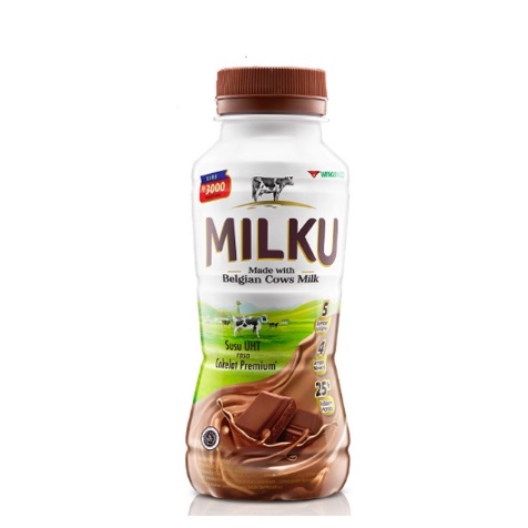 MILKU SUSU UHT / 1 PCS / 200 ML