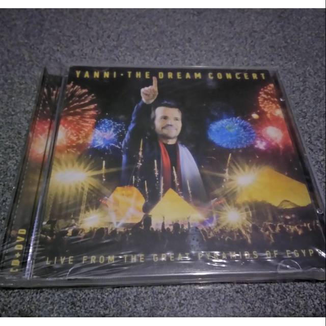CD DVD Yanni concert original impor
