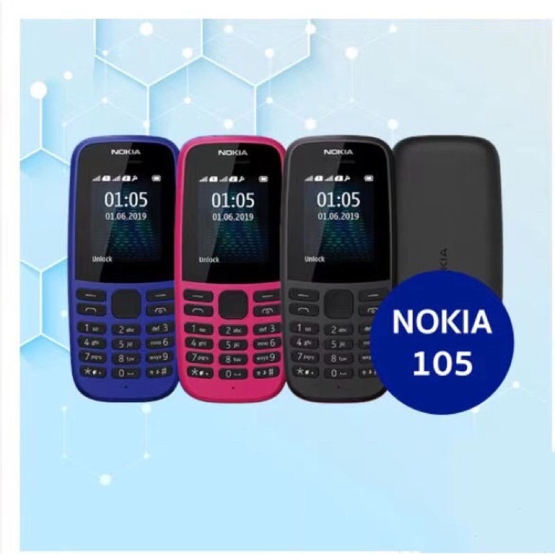 NOKIA 105 4TH EDITION 2019 HP DUAL SIM BAHASA INDONESIA