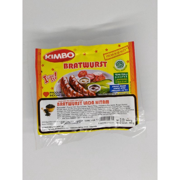 

Kimbo Sosis Bakar Mini Lada Hitam 500gr