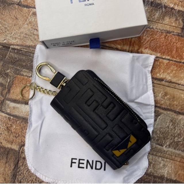 Dompet Gantungan Kunci Fendi STNK Mobil/Motor Import