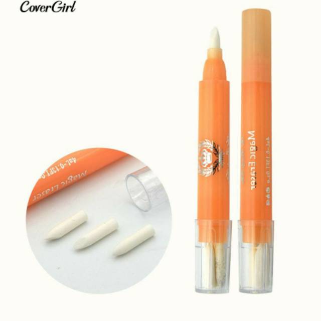 Microblading pen / pena penanda sulam alis + penggaris / eyebrow tattoo pen marker