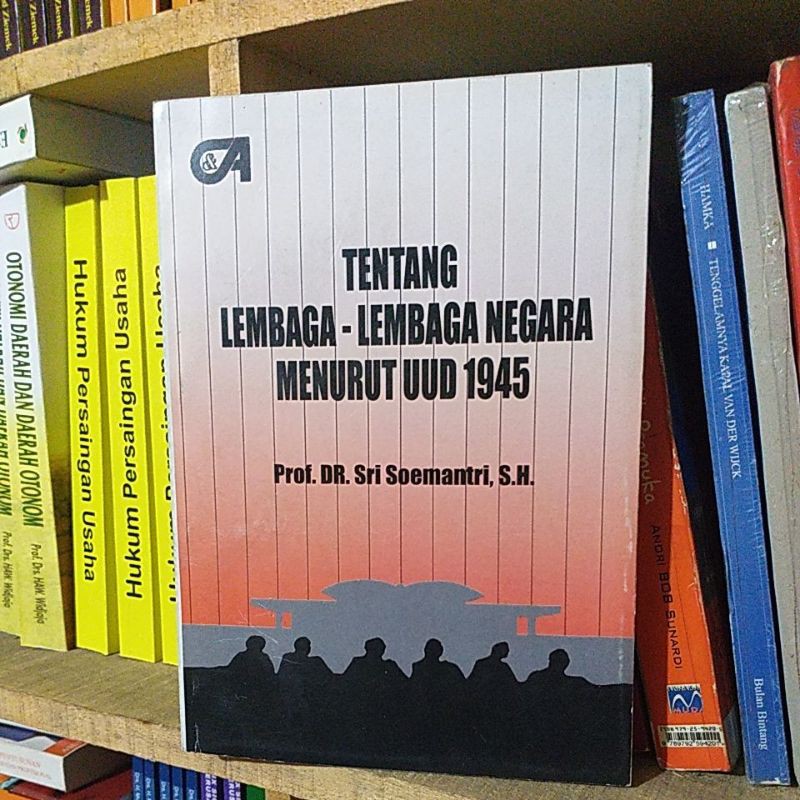 Jual Buku Tentang Lembaga Lembaga Negara Menurut Uud 1945 Karangan Sri ...