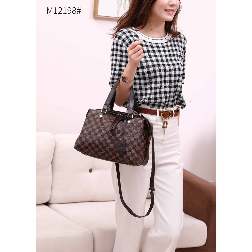W401 TAS HANDBAG WANITA TAS BRANDED TAS LV TAS M12198 TAS CANTIK TAS KERJA