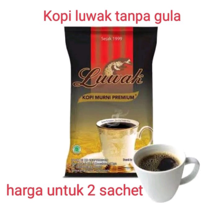 

Gratis Ongkir-Kopi Bubuk Luwak Kopi Sachet Tanpa Gula