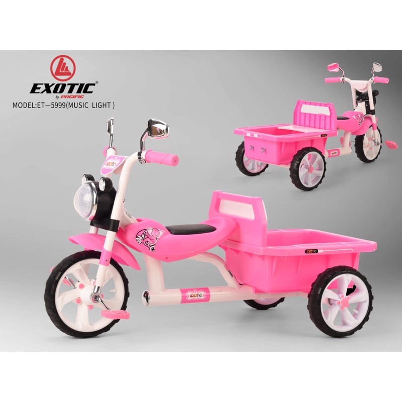 Tricycle Exotic 5999 Sepeda Anak Roda 3 Sepeda Anak Roda Tiga ET 5999 ET5999 ET1265 ET 1265 ET1263 ET 1263 ET1267 ET 1267 ET1268 ET 1268 AT7705 AT 7705 AT7702 AT 7702