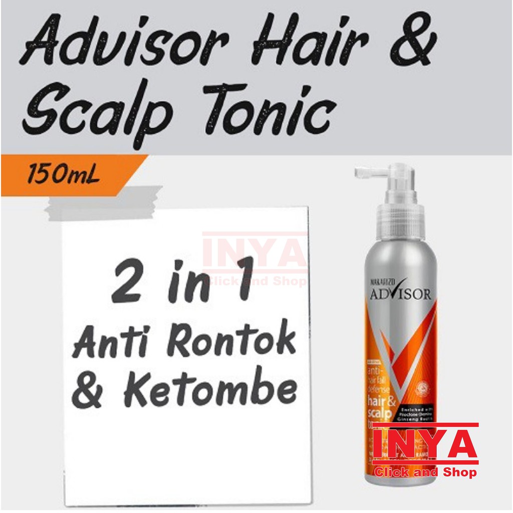 MAKARIZO ADVISOR HAIR &amp; SCALP TONIC 150ml