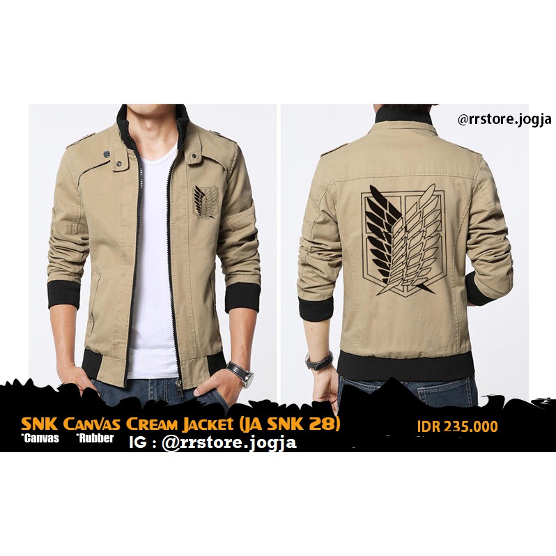 Jaket SNK Canvas
