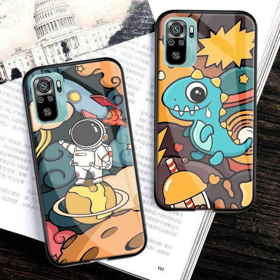 Softcase Glass Kaca Redmi Note 10 Note 10s Note 10 Pro - K08 - Casing Hp Redmi Note 10 - Casing Hp Redmi Note 10s - Casing Hp Redmi Note 10 Pro - Case Hp Redmi Note 10s - Case Hp Redmi Note 10 - Case Hp Redmi Note 10 Pro - Case