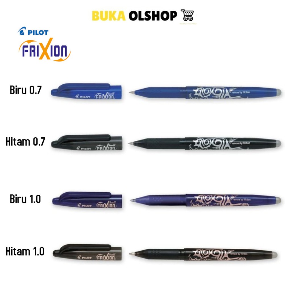 

Harga Satuan Bolpoin Pilot Frixion Ball Tutup Pulpen Hapus