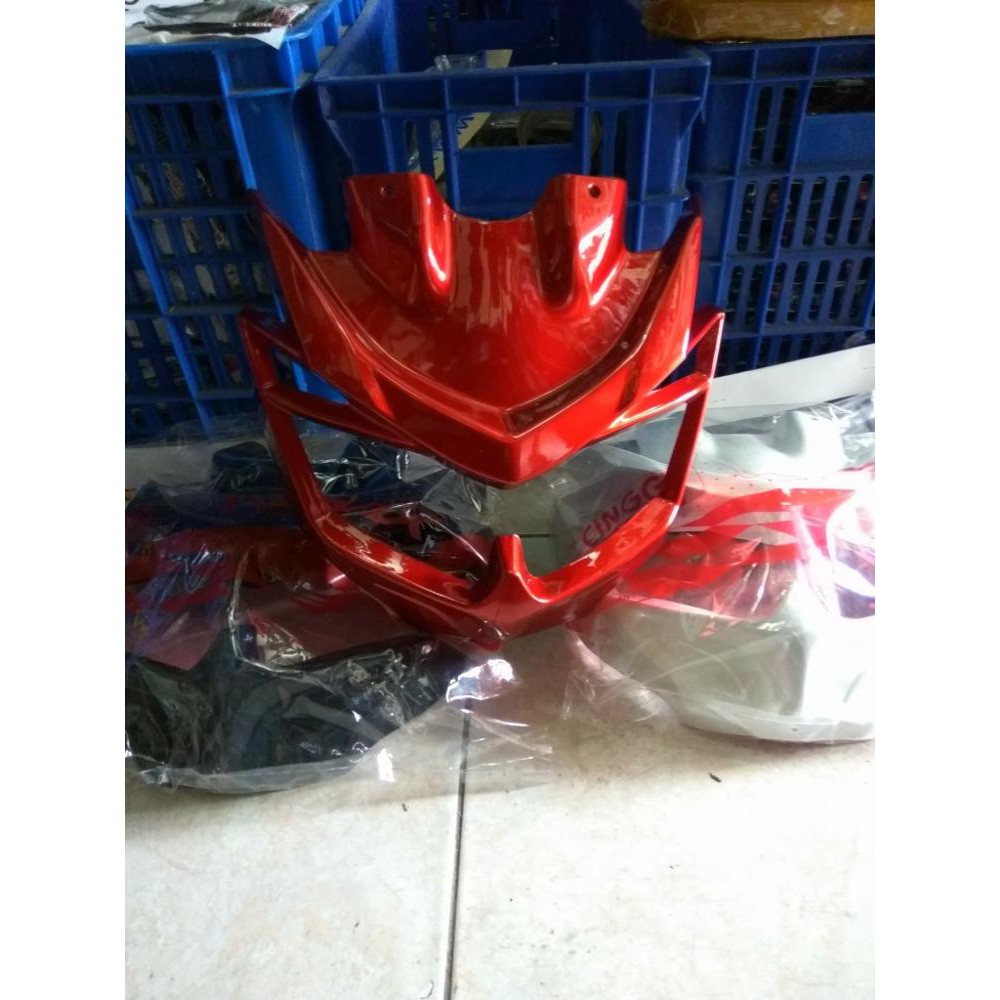 Cover/Topeng Lampu Depan Predator Nmax Bahan Plastik Abs nmax old 2015 2019