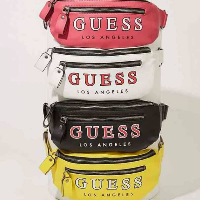 Waistbag Guess Ivana Original Tas Guess Waistbag Import Tas Original