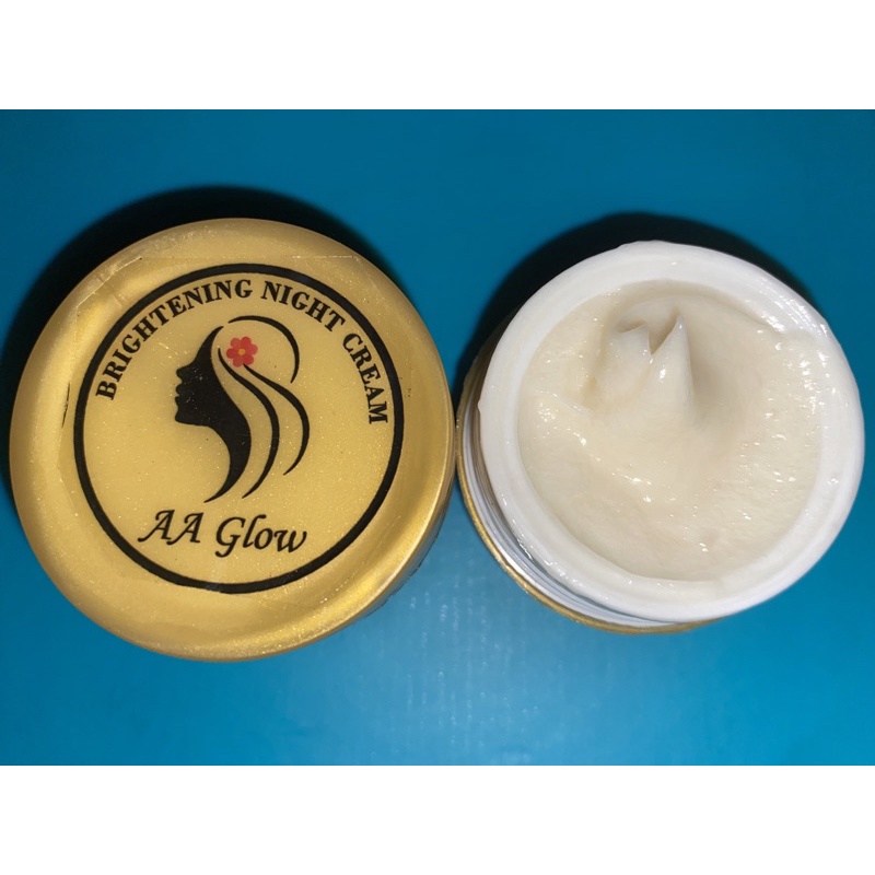 AA Glow Skincare / Cream Malam Tekstur Putih / AA Skincare / Crem AA