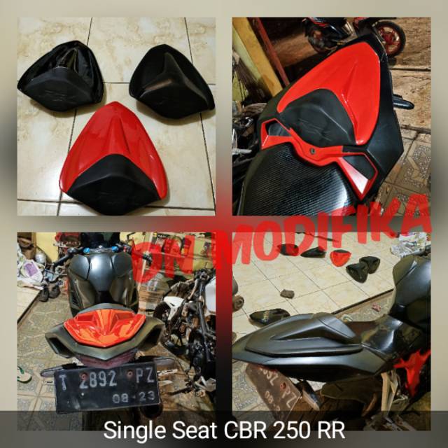 Single seat CBR 250RR tutup jok CBR 250RR Single seater CBR 250RR