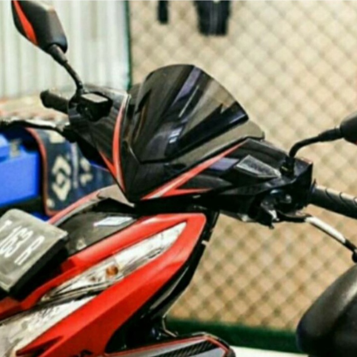 Visor Vario 125 Old Visor Vario 125 Lama Visor Vario 125 Old Techno Hitam Pekat Kilat