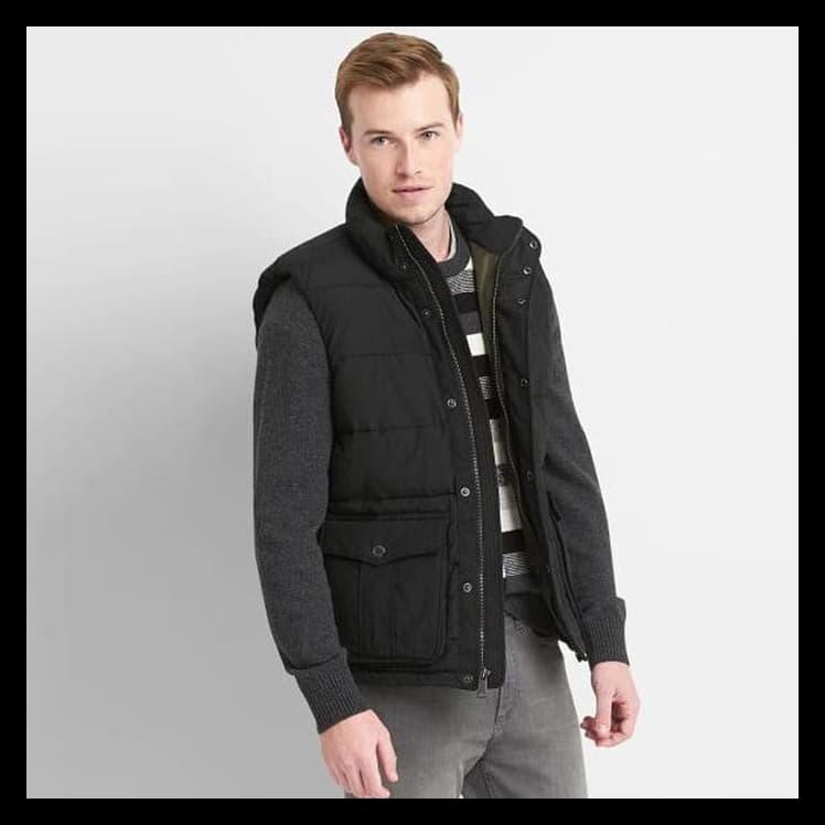 Ina Rompi Vest GAP Cold Control heavyweight Puffer Original 012 TERPERCAYA Kode 183