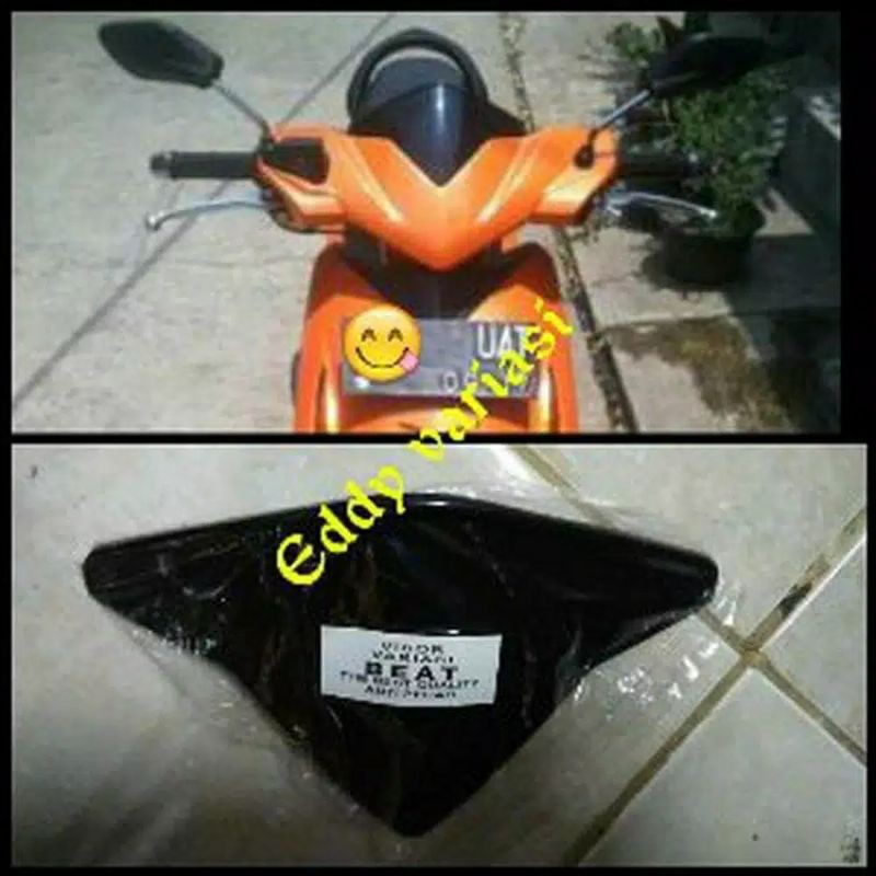 Visor beat karbu kecil - visor beat karbu RPM