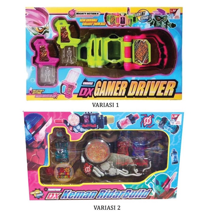 Termurah JTM - MAINAN ANAK SABUK DX GAMER DRIVER KAMEN RIDER EX AID