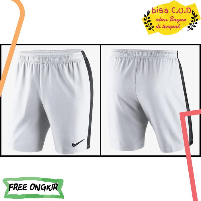 [COD]183 CELANA NIKE PAKAIAN OLAHRAGA PRIA WANITA DEWASA VENOM STRIPE PUTIH / WHITE GRADE ORI