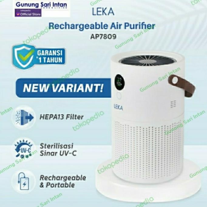 air purifier rechargeable ap7809 leka