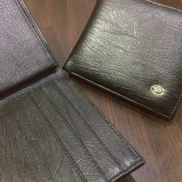 [anton hilmanto] dompet lipat bahan kulit sintetis bona urat kayu logo #dompet #dompetlipat #dompetpria #dompetcowok #dompetbagus #dompetlokal