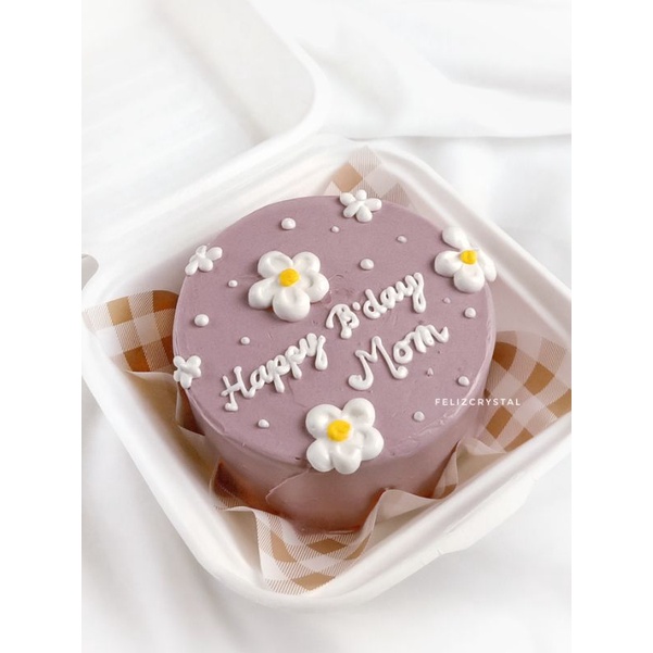 

Birthday Korean Bento Lunch box cake kue ultah
