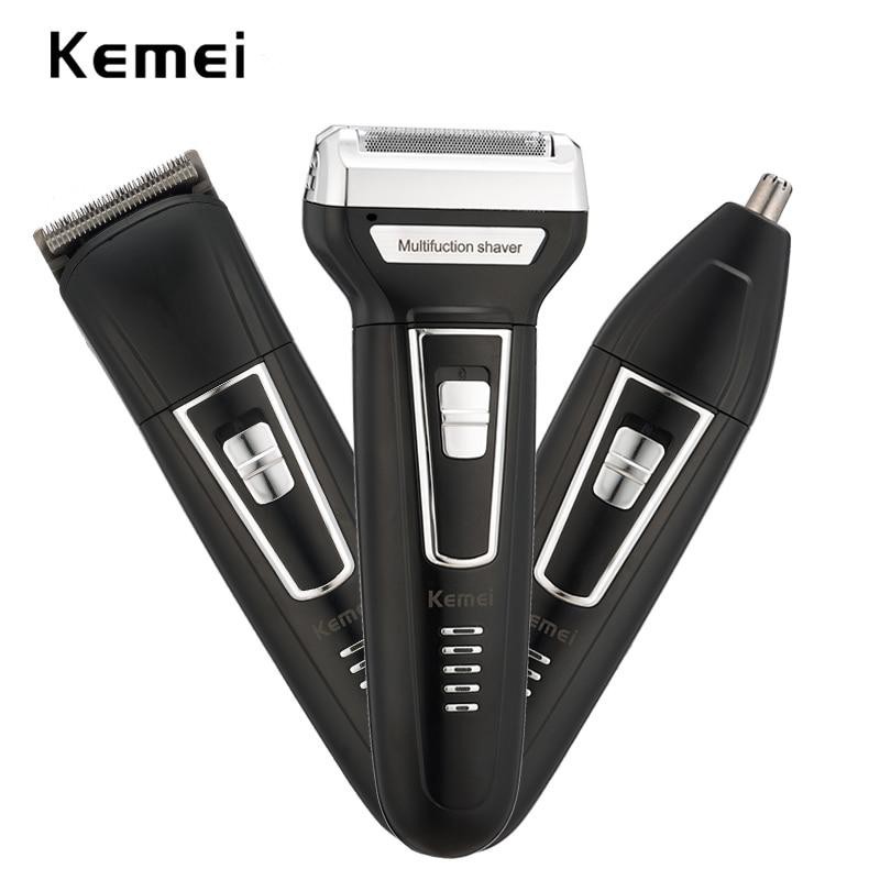 KEMEI KM-6558 HAIR TRIMMER SHAVER DAN CLIPPER ALAT CUKUR RAMBUT CAS