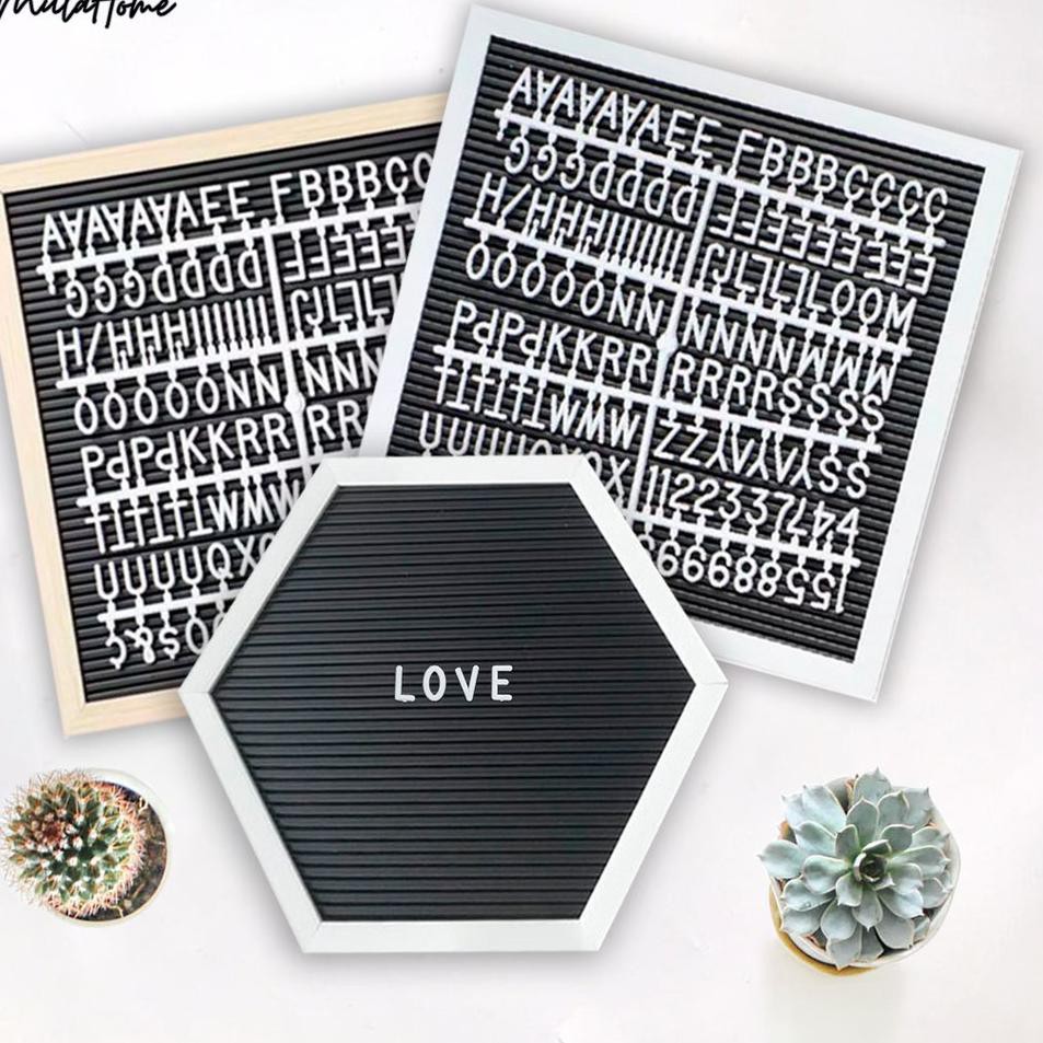 

S7-42 LETTER BOARD Papan Nama dan Huruf DIY PriceTerjangkau ✸