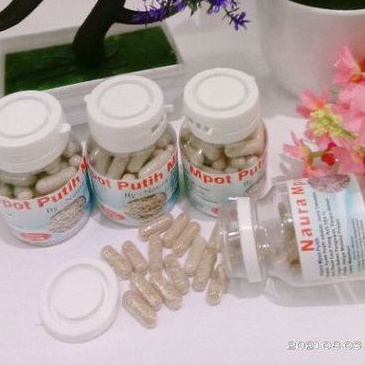 RB22 Empot Ayam Putih Madura Kapsul isi 50 Kapsul