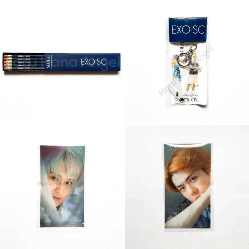 [READY | SHARING PENCIL/KEYRING/SLEEVE] EXO SC - [DICON VOL. 9 (YOU ARE SO COOL)] JAPAN EDITION