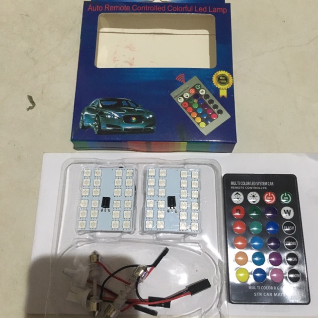 (SEPASANG) LED PLAFON RGB + REMOTE