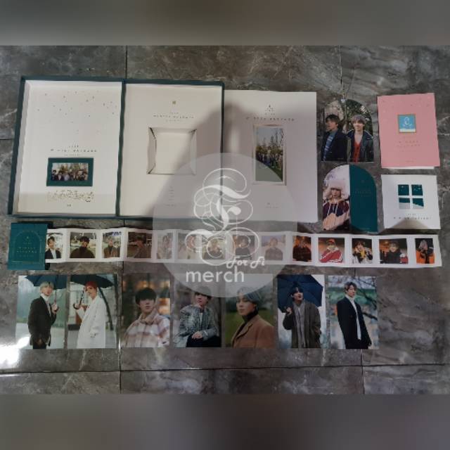 READY STOCK Sharing BTS Winter Package 2020 Mini Photobook Jin