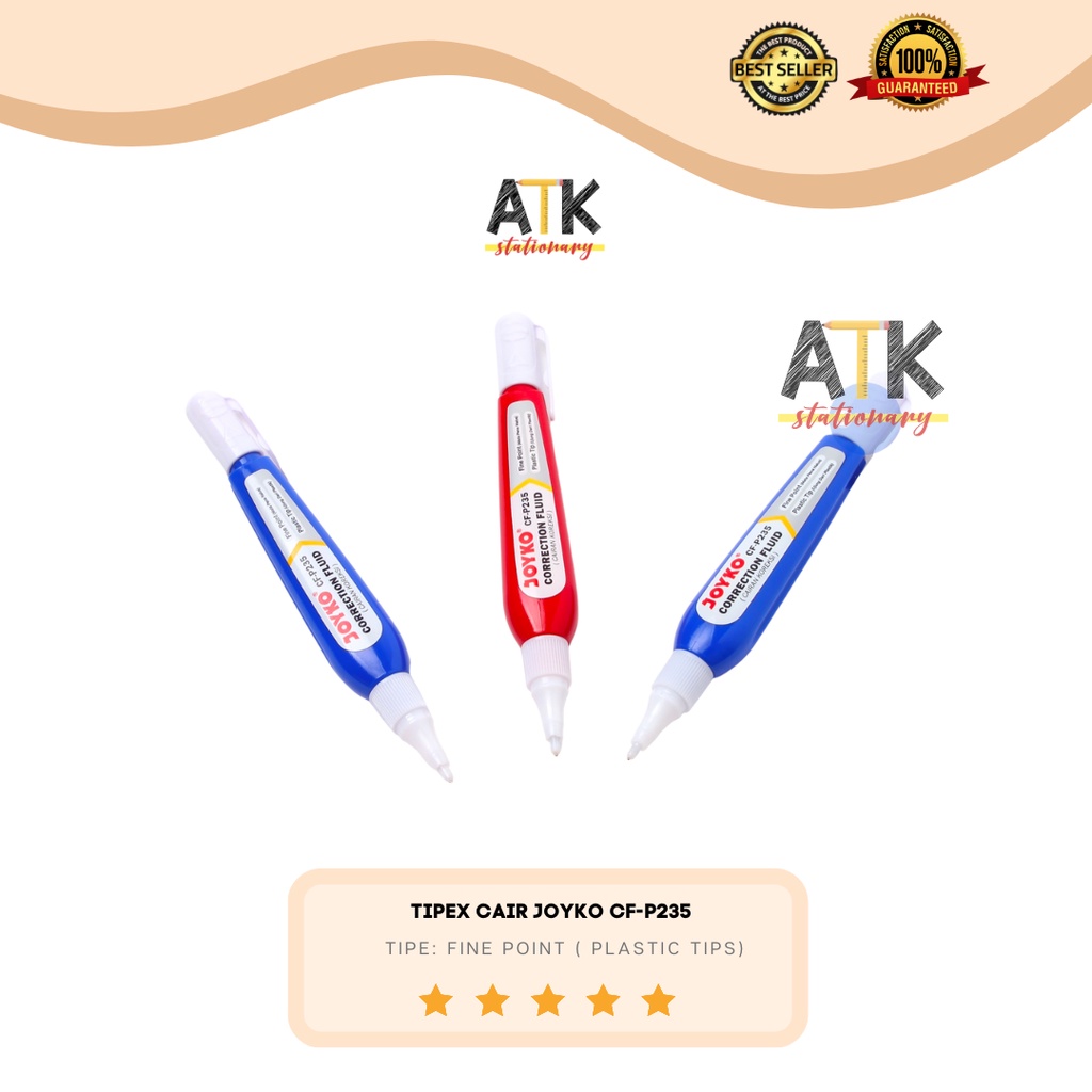 

Joyko Correction Fluid CF-P235 Tip Ex Cair P 235 atk